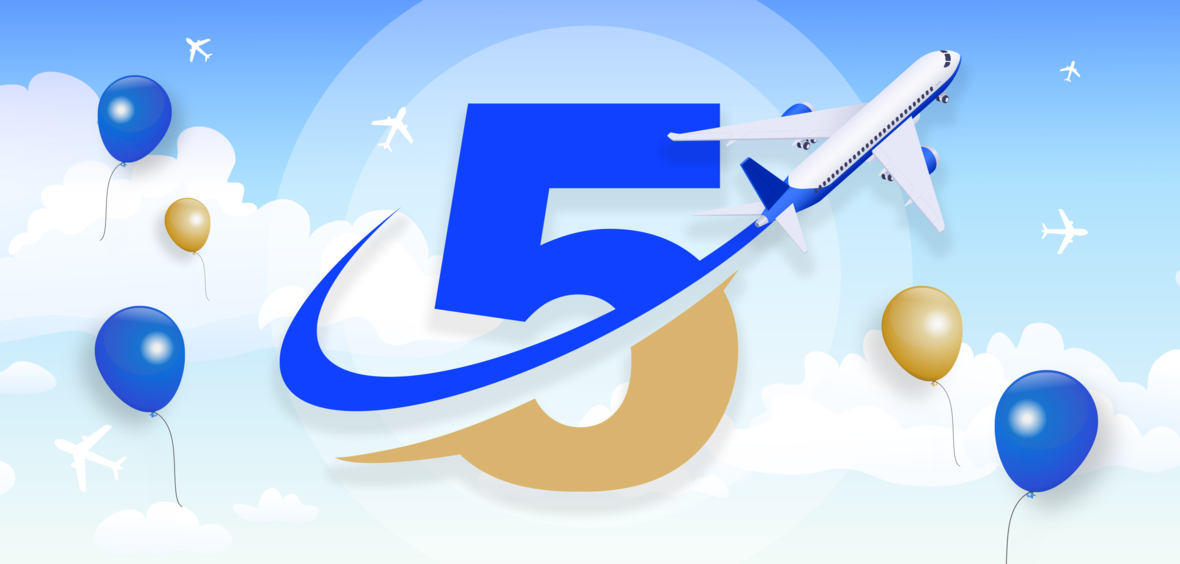 5 great reasons to celebrate PnrGo’s 5th birthday