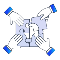 Puzzles representing constant system development and adjustment to new laws and regulations.